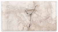 Ballerina Checkbook Cover