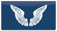 Angel Wings Checkbook Cover