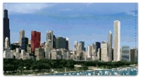 American Skyline Checkbook Cover