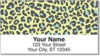 Colorful Animal Print Address Labels