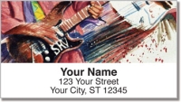 Click on Guitar Art 2 Address Labels For More Details