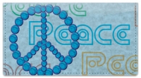 Click on Peace Sign Checkbook Cover For More Details