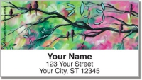 Birds of Whimsy Address Labels