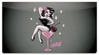 Click on Martini Girl Checkbook Cover For More Details