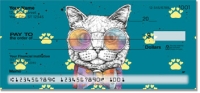 Cool Cat Whimsical Checks