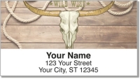 Classic Cowboy Address Labels