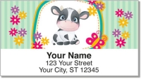 Click on Cute Cow Address Labels For More Details