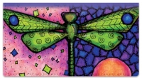 Click on Dragonfly Art Checkbook Cover For More Details
