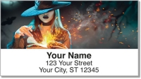 Click on Halloween Witch Address Labels For More Details