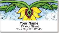 Flower Garden Address Labels