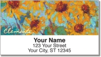 Click on Clemente Sunflower Address Labels For More Details