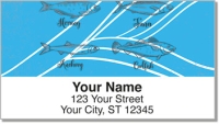 Ocean Fish Address Labels