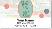 Chinese Crested Dog Address Labels