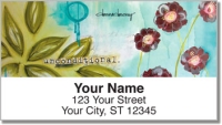 Floral Set 1 Address Labels