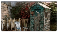Click on Outhouse Checkbook Cover For More Details