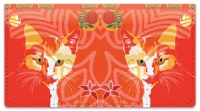 Click on Meowza Checkbook Cover For More Details
