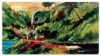 Hana Hideaway Checkbook Cover