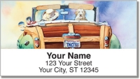 Doggies on Board Address Labels