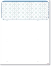 Fleur de Lis Blank Check Stock