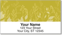 Rustic Flower Address Labels
