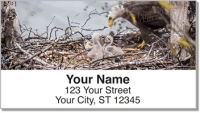 Nesting Eagle Address Labels
