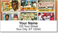 Click on Vintage Baseball Card Address Labels For More Details