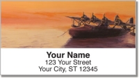 Aviation Art Address Labels