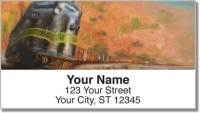 Classic Diesel Locomotive Address Labels