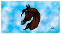 Click on Arabian Horse Checkbook Cover For More Details