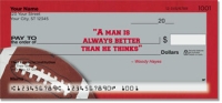Click on Woody Hayes Checks For More Details