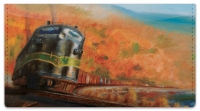 Click on Classic Diesel Locomotive Checkbook Cover For More Details