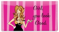 Click on Classic Working Girl Checkbook Cover For More Details