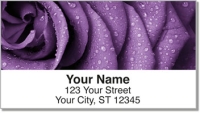 Flower Close Up Address Labels