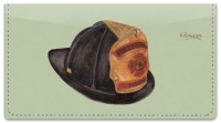 Fire Helmet Checkbook Cover