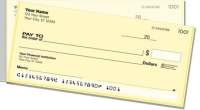 Yellow Safety  Personal Checks