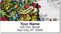 Click on Christmas Doodle Address Labels For More Details