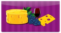 Click on Wine & Cheese Checkbook Cover For More Details