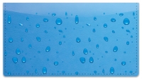 Click on Water Droplet Checkbook Cover For More Details