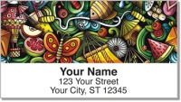 Click on Butterfly Sketch Address Labels For More Details