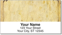 Aged Parchment Address Labels