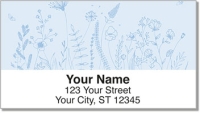 Wildflower Address Labels