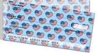 Click on Patriotic Heart Side Tear For More Details