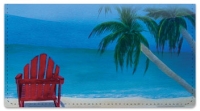 Click on Beach Art Checkbook Cover For More Details