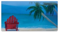 Click on Beach Art Checkbook Cover For More Details