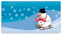 Click on Snowman Checkbook Cover For More Details