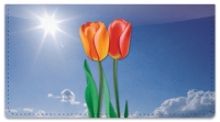 Click on Simple Flower Checkbook Cover For More Details