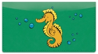 Click on Silly Seahorse Checkbook Cover For More Details
