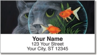 Contemplating Cats 1 Address Labels