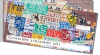 Click on California License Plate Side Tear For More Details