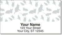 Cat Wallpaper Address Labels